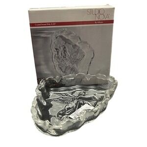Studio Nova by Mikasa Angel Music Frosted Crystal Sweet Dish 8.25"